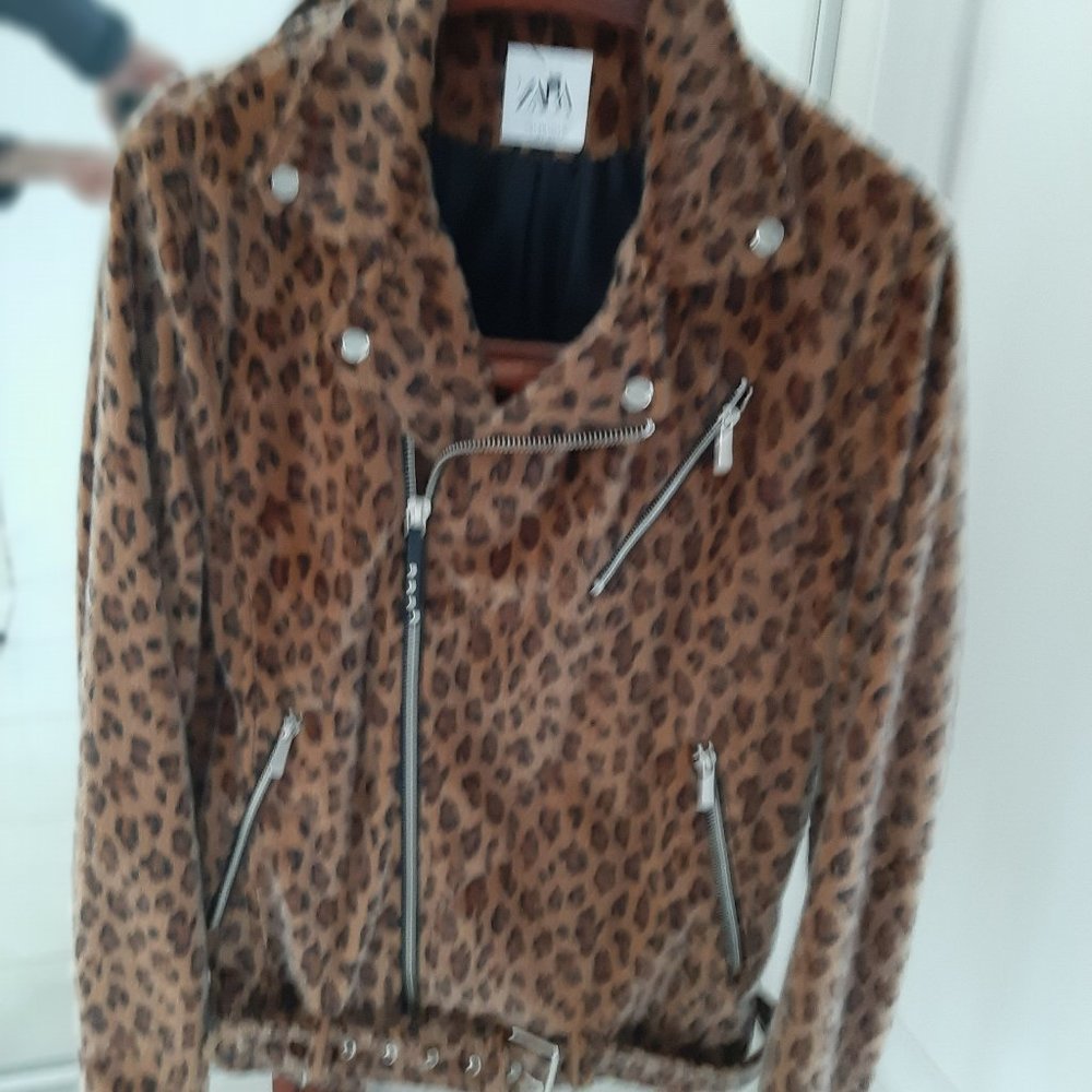 Men's Zara Leopard print jacket